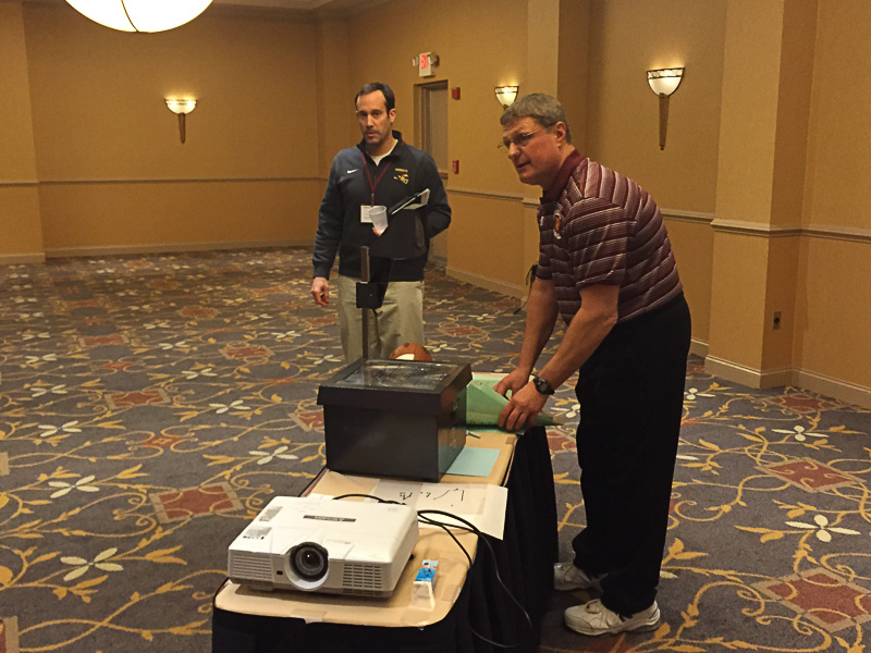 Chuck Johnson at the National Wing T Clinic