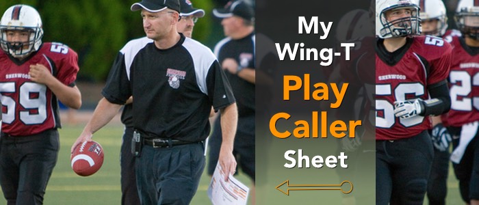 My Wing-T Play Caller Sheet